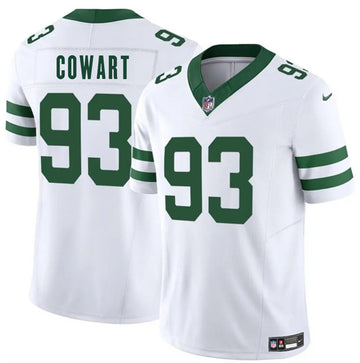 Byron Cowart New York Jets white jersey
