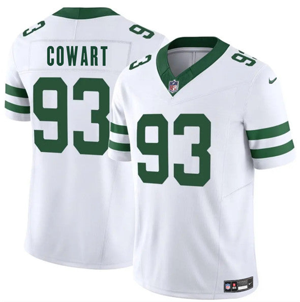 Byron Cowart New York Jets white jersey