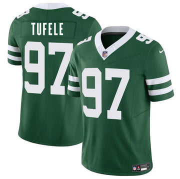 Jay Tufele New York Jets green jersey