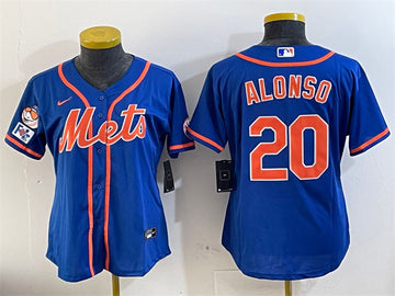 Pete Alonso New York Mets royal jersey