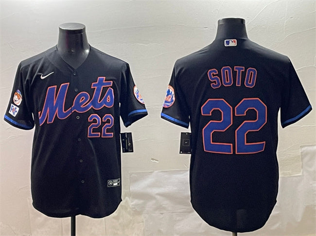 Juan Soto New York Mets black jersey