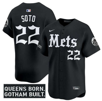 Juan Soto New York Mets black jersey