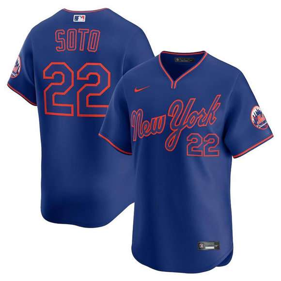 Juan Soto New York Mets royal Limited jersey
