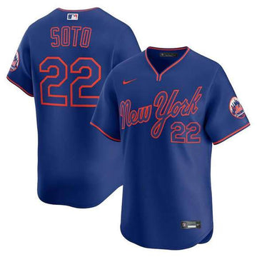Juan Soto New York Mets royal Limited jersey