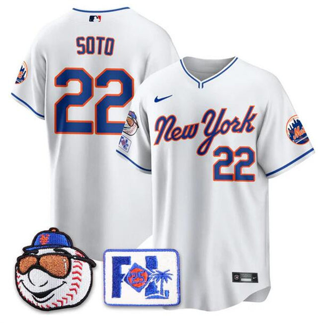 Juan Soto New York Mets white jersey