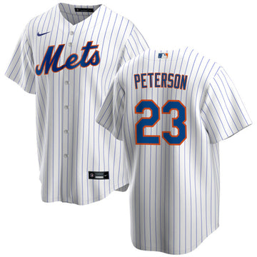David Peterson New York Mets white jersey