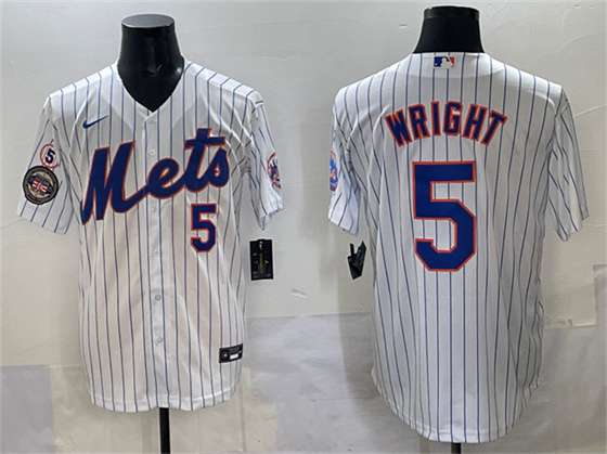 David Wright New York Mets white jersey