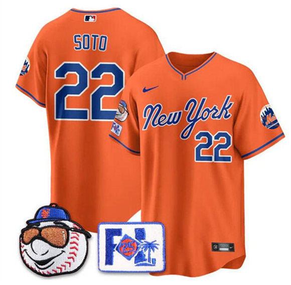 New York Mets orange jersey