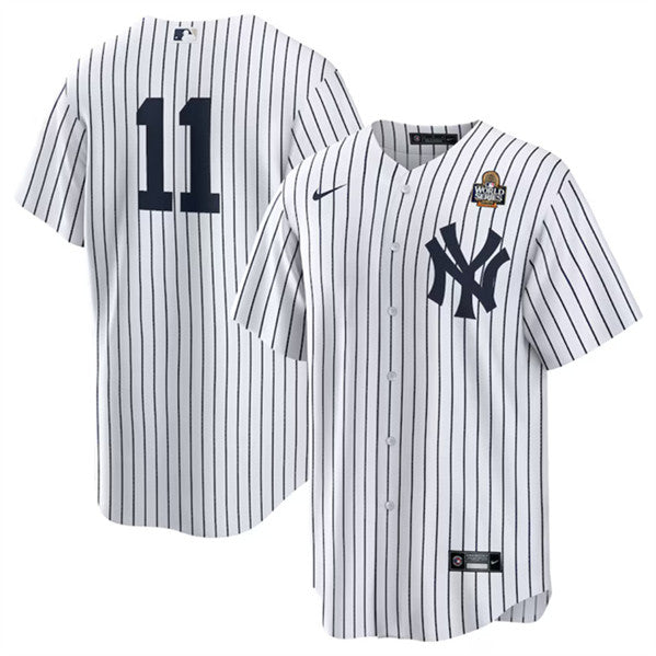 Anthony Volpe New York Yankees white jersey