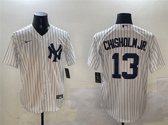 Jazz Chisholm Jr New York Yankees white jersey