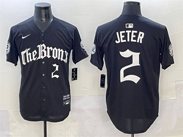 Derek Jeter New York Yankees black jersey