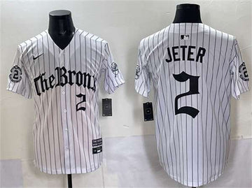 Derek Jeter New York Yankees white Vapor jersey