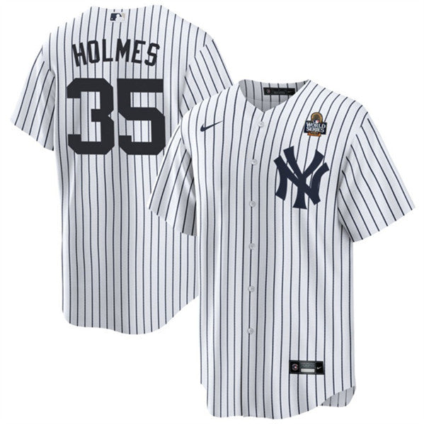 Clay Holmes New York Yankees white jersey