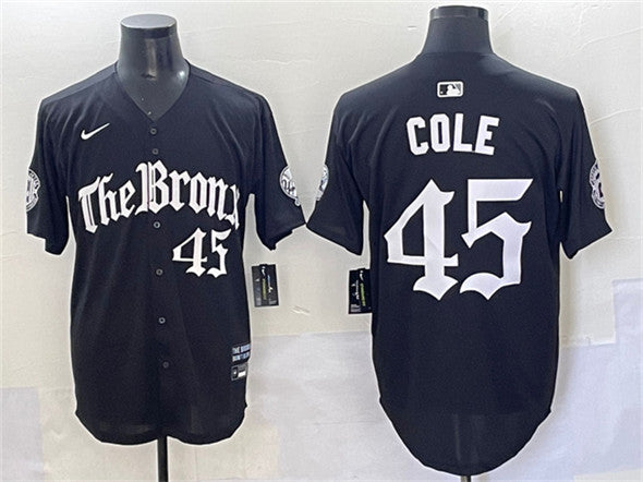 Gerrit Cole New York Yankees black jersey