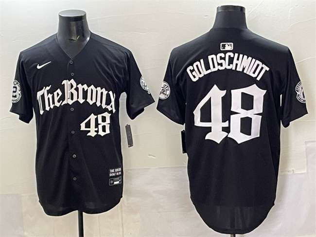 Paul Goldschmidt New York Yankees black jersey