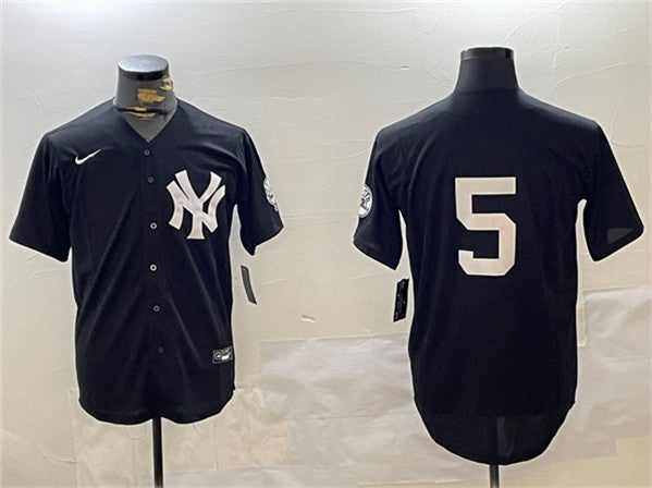 Joe DiMaggio New York Yankees black jersey