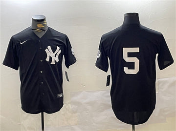 Joe DiMaggio New York Yankees black jersey
