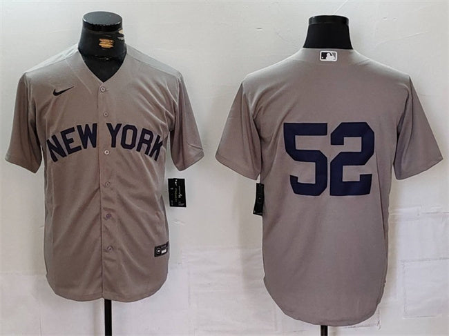 CC Sabathia New York Yankees gray jersey