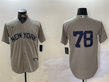 Kellin Deglan New York Yankees gray jersey
