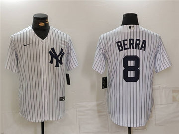 Yogi Berra New York Yankees white jersey