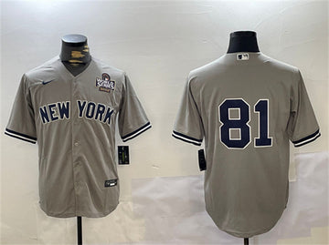 Luis Gil New York Yankees gray jersey