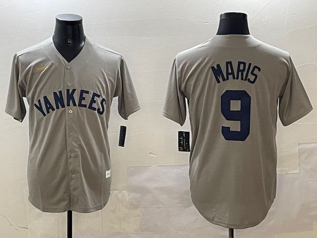 Roger Maris New York Yankees gray jersey