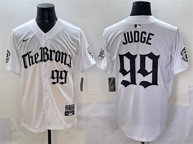 Aaron Judge New York Yankees white jersey