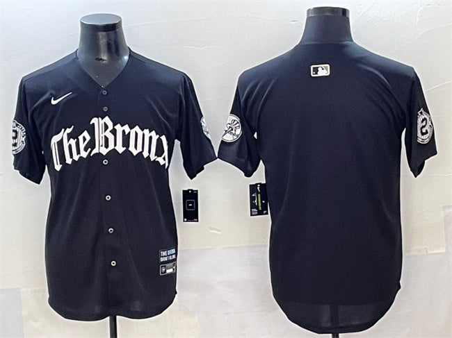 Custom New York Yankees black jersey
