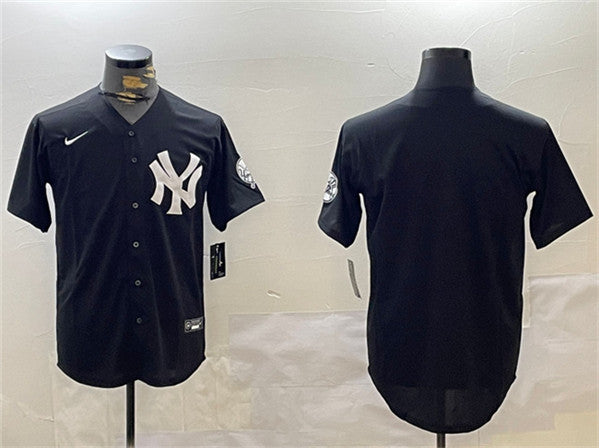 Custom New York Yankees black jersey