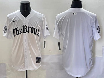 Custom New York Yankees white jersey