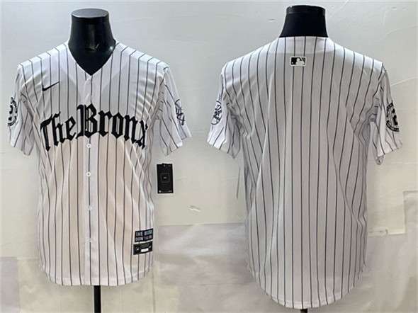 Custom New York Yankees white jersey