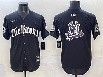 Team Big Logo New York Yankees black jersey