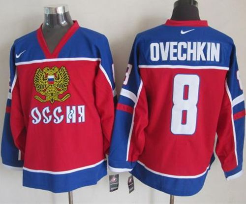 Alex Ovechkin Washington Capitals red-blue jersey
