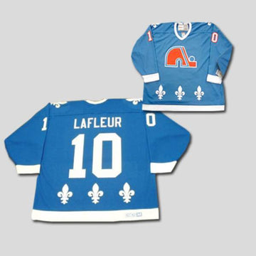 Guy Lafleur CCM Colorado Avalanche blue Throwback jersey