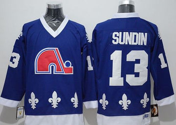 Mats Sundin Colorado Avalanche blue Throwback jersey
