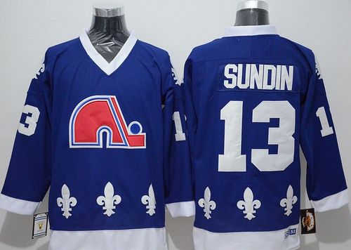 Mats Sundin Colorado Avalanche blue Throwback jersey
