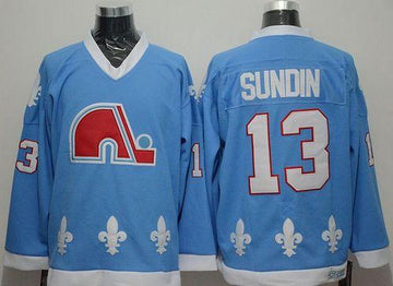 Mats Sundin Colorado Avalanche blue Throwback jersey