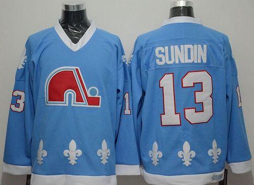 Mats Sundin Colorado Avalanche blue Throwback jersey