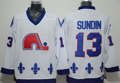 Mats Sundin Colorado Avalanche white Throwback jersey