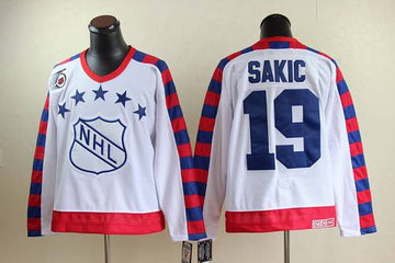 Joe Sakic Colorado Avalanche white Throwback jersey