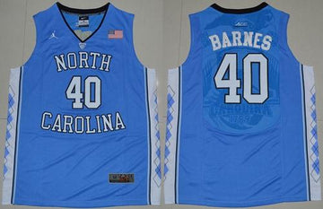 Harrison Barnes North Carolina Tar Heels blue jersey