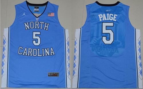 Marcus Paige North Carolina Tar Heels blue jersey