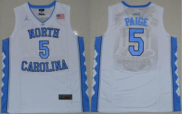 Marcus Paige North Carolina Tar Heels white jersey