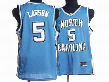 Ty Lawson North Carolina Tar Heels blue jersey