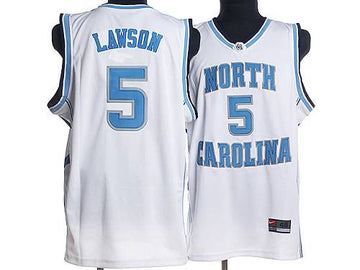 Ty Lawson North Carolina Tar Heels white jersey