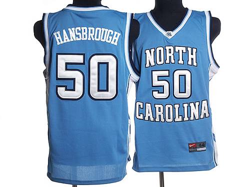 Tyler Hansbrough North Carolina Tar Heels blue jersey
