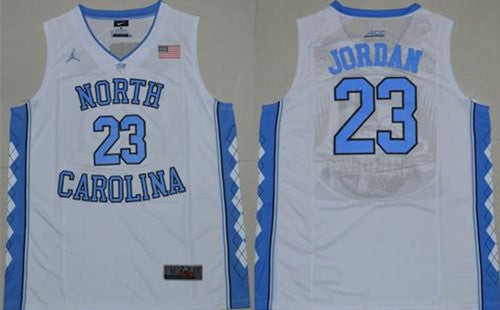 Custom North Carolina Tar Heels white jersey
