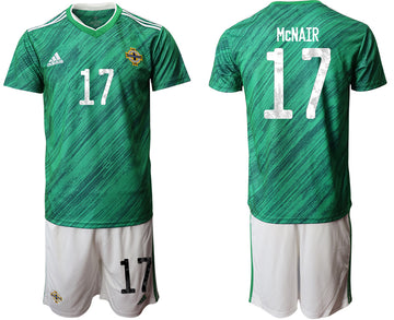 Northern Ireland green Home jersey
