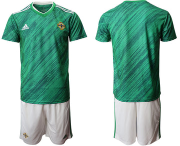 Northern Ireland Blank green Home jersey
