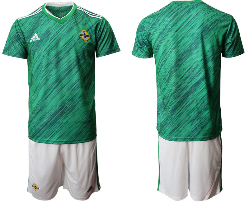 Northern Ireland Blank green Home jersey